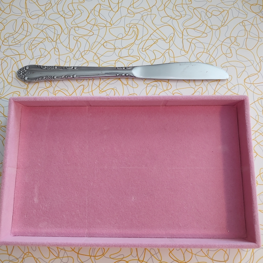 Pink Velvet Trays